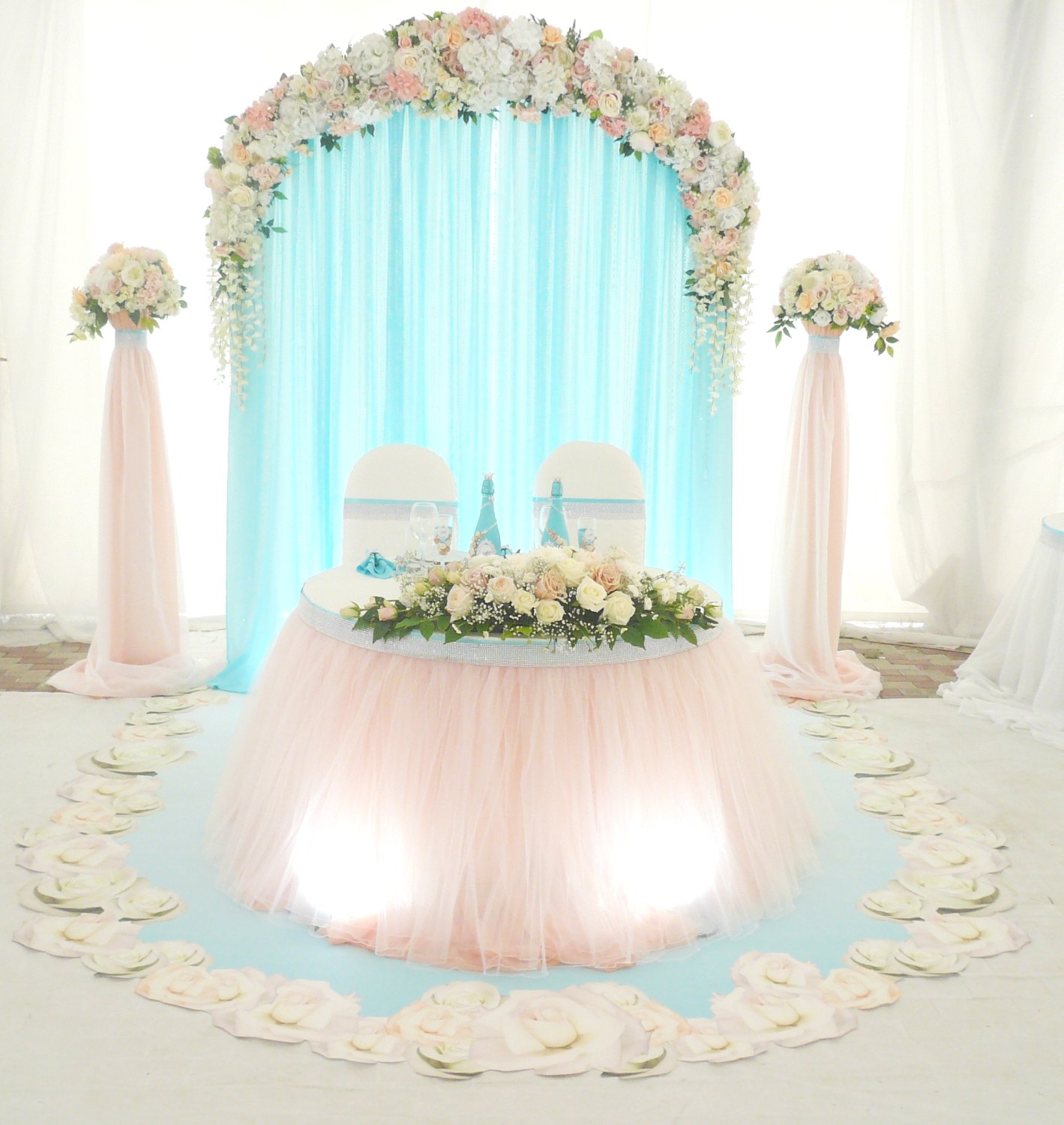 Оформление зоны молодоженов&nbsp;Декор свадьбы от А до Я : 