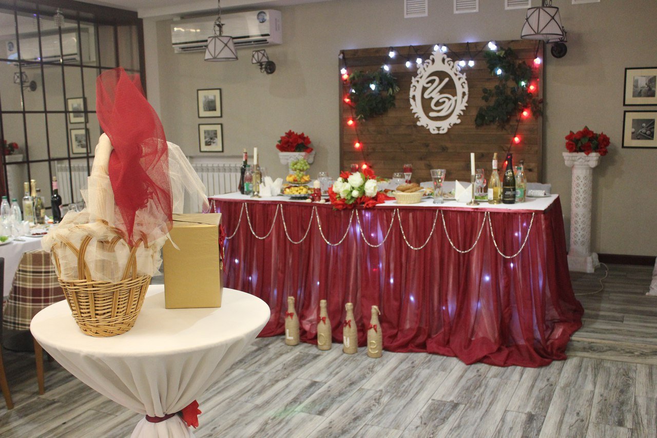 декор зала&nbsp;Оформление зала : 