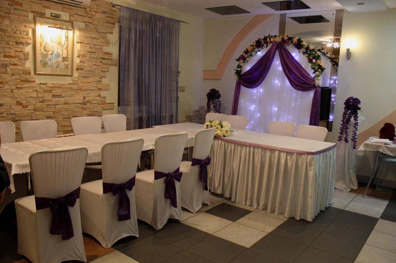 декор зала&nbsp;Оформление зала : 