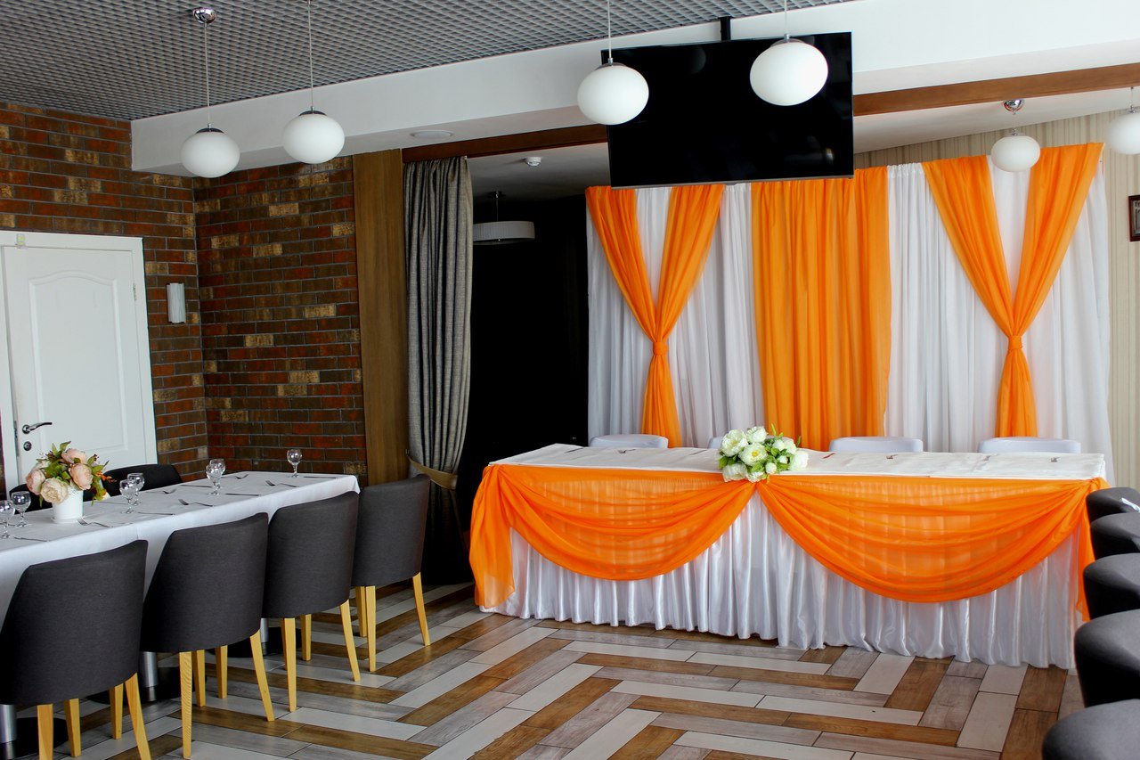 декор зала&nbsp;Оформление зала : 