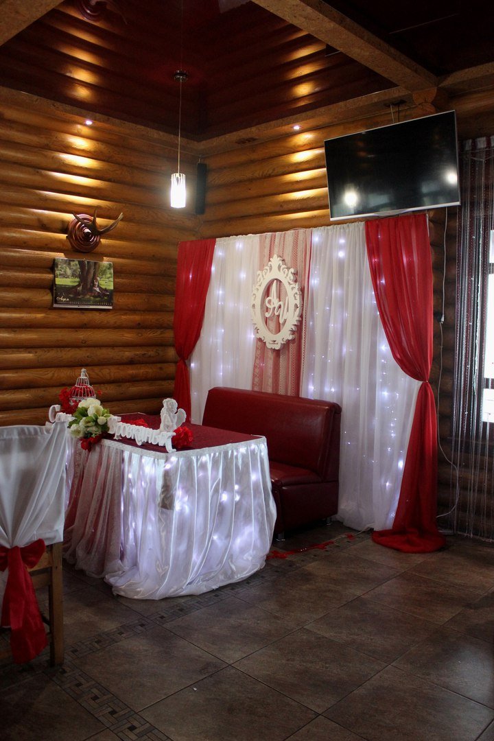 декор зала&nbsp;Оформление зала : 