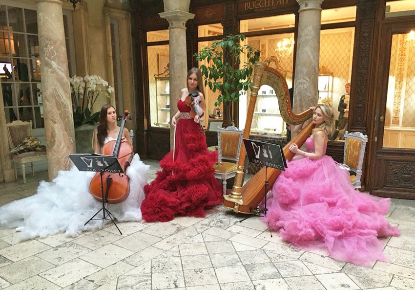 Арфистка и музыканты Арфа Project&nbsp;Арфа Project-арфистка и музыканты : 