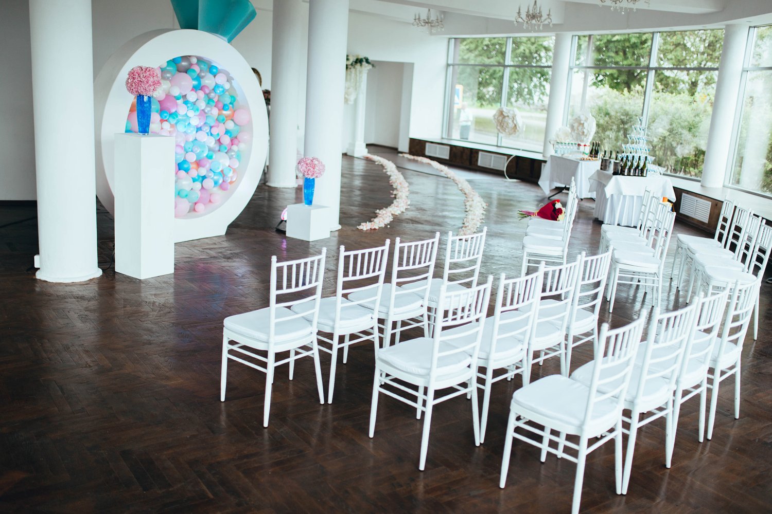 Tiffany and blush pink&nbsp;Агентство "Студия свадебных Событий" : 