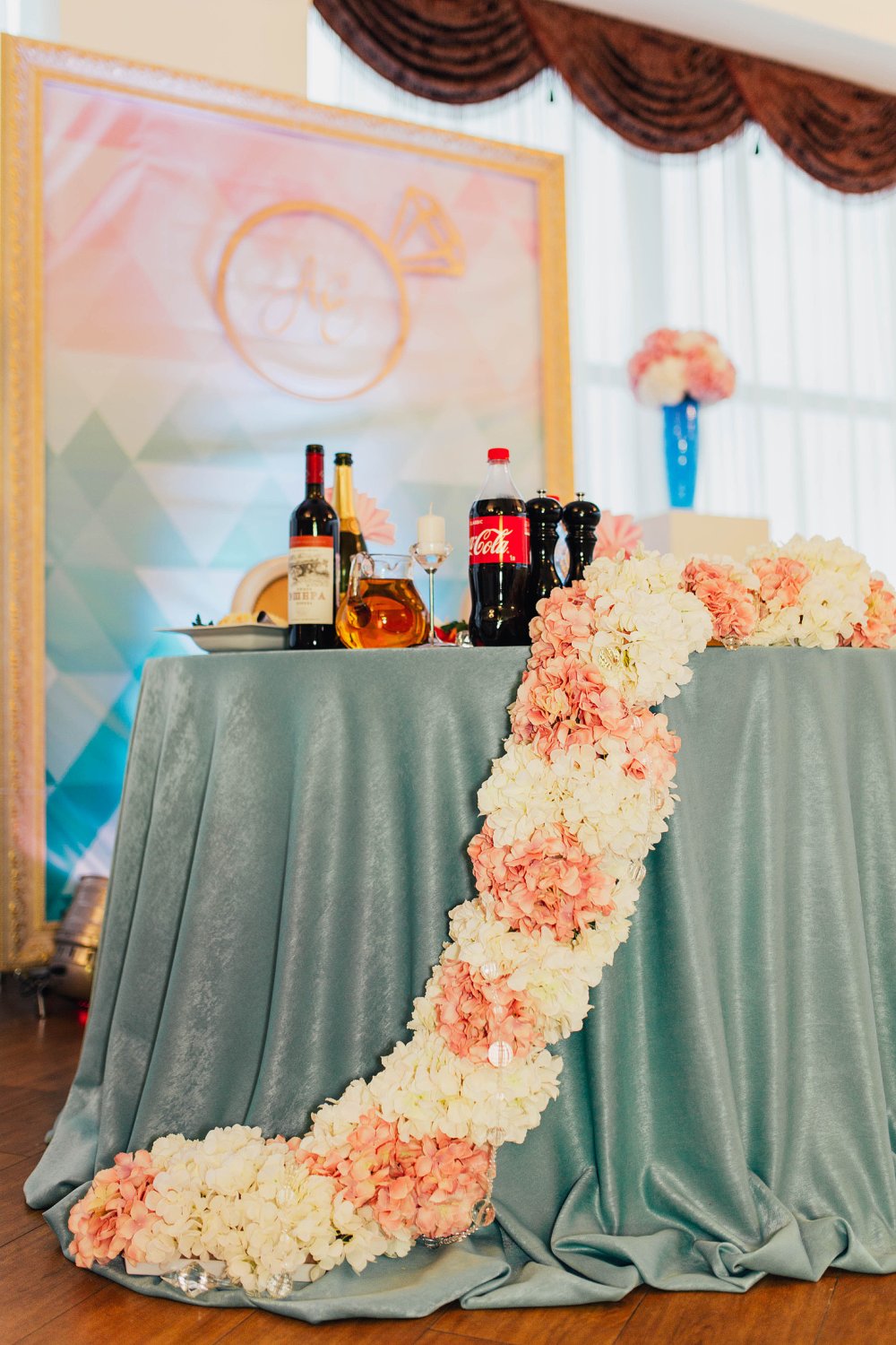 Tiffany and blush pink&nbsp;Агентство "Студия свадебных Событий" : 