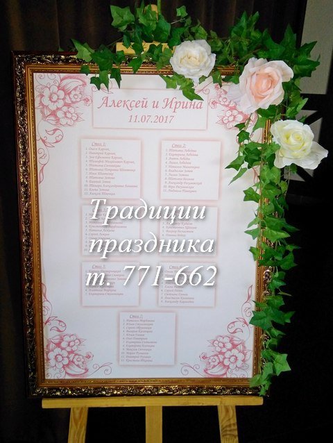 Свадебное оформление&nbsp;Традиции праздника : 