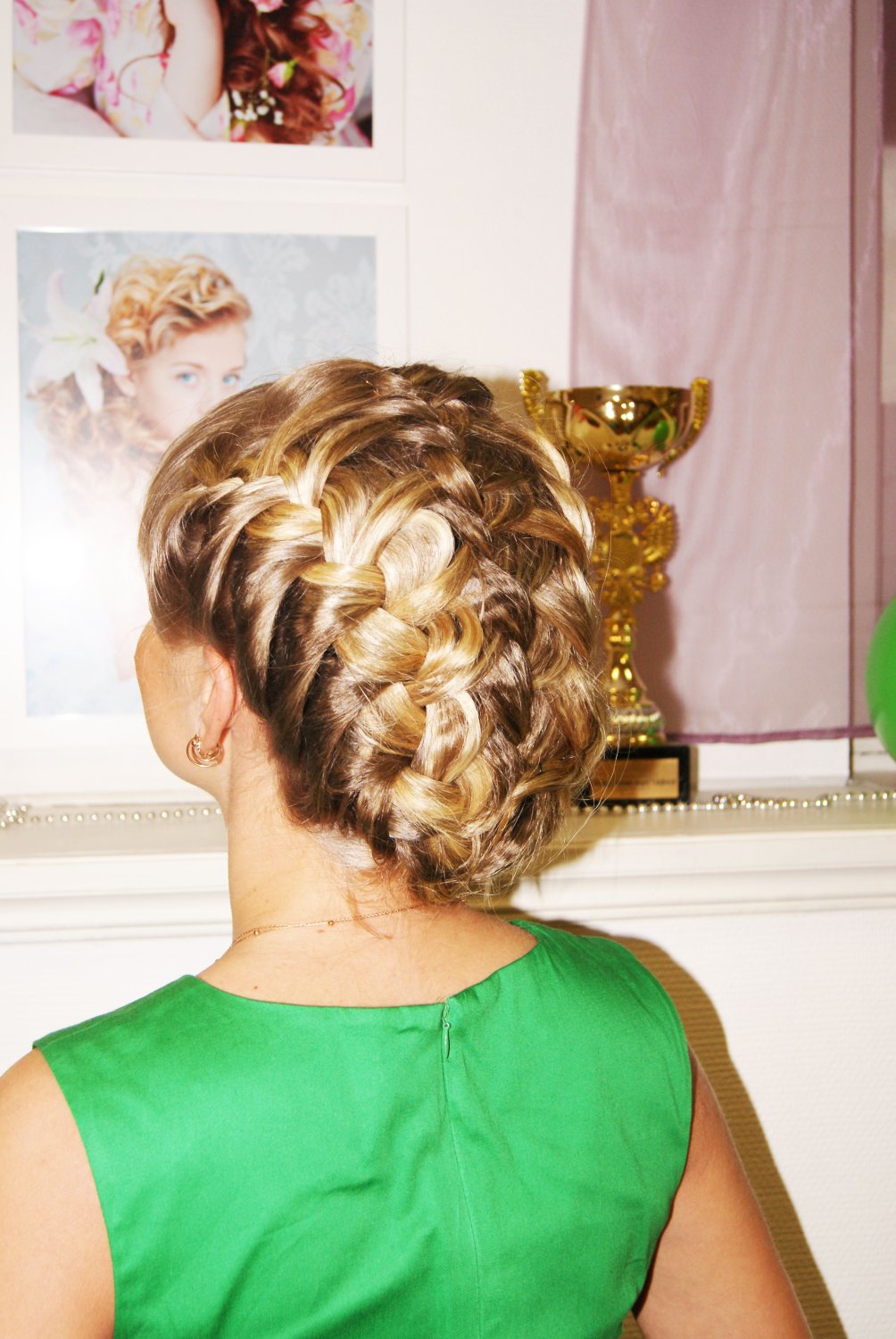 Вечерняя прическа и макияж&nbsp;Свадебный стилист  Natalia Shupinis : 