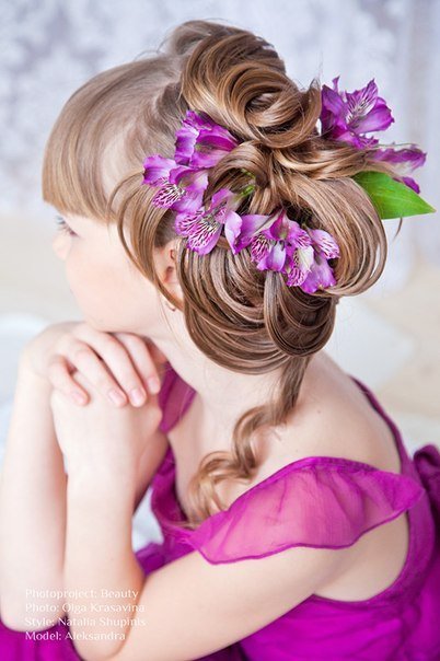 Вечерняя прическа и макияж&nbsp;Свадебный стилист  Natalia Shupinis : 