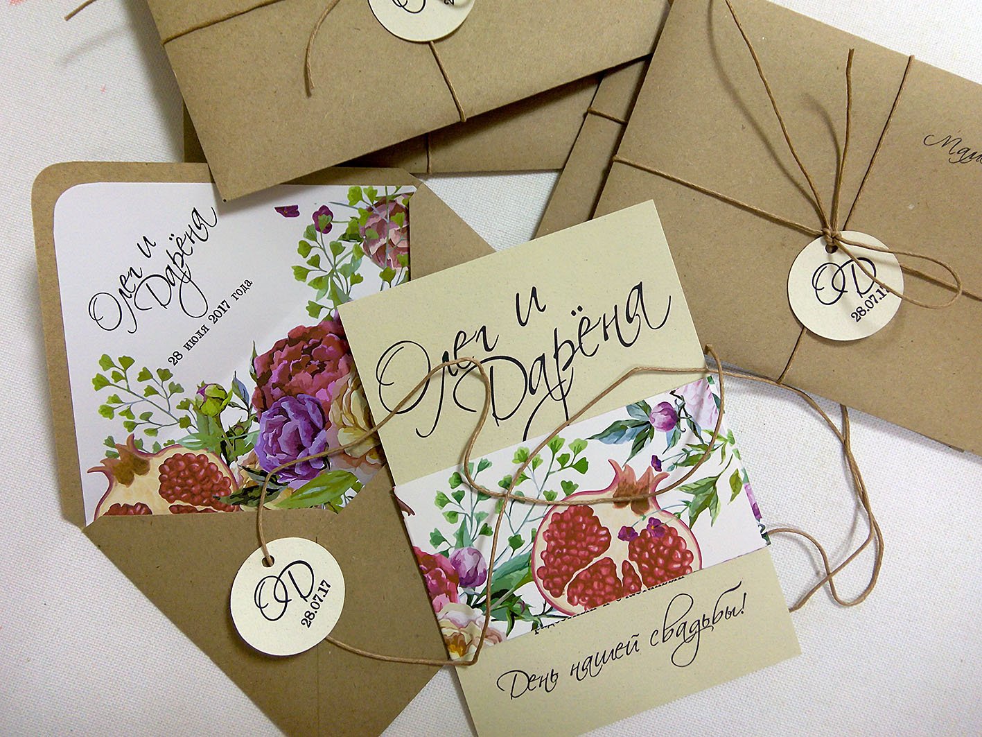 Приглашения&nbsp;Свадебные приглашения, свадебная полиграфия : 