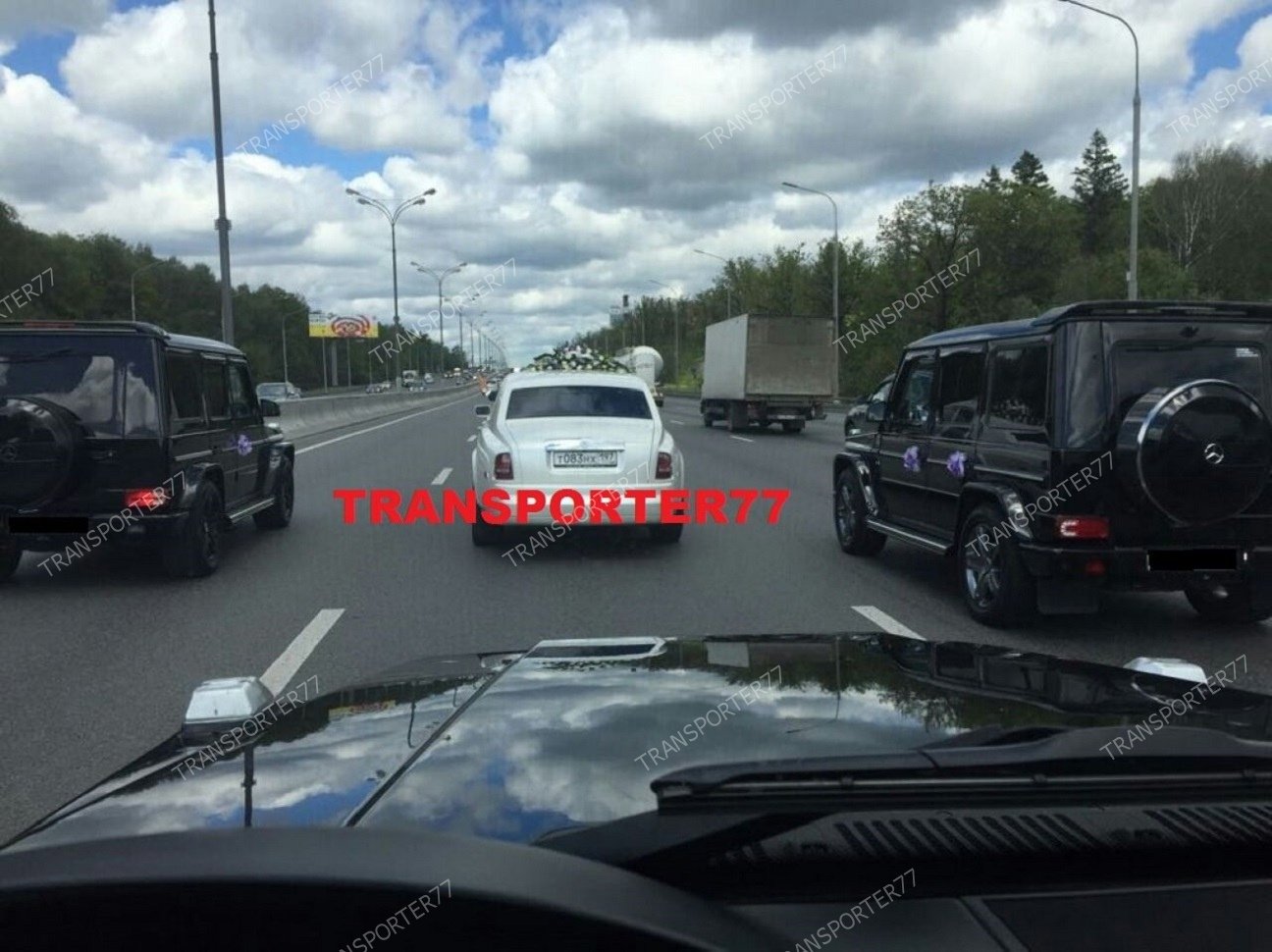 Мерседес Гелендваген с водителем на свадьбу&nbsp;Transporter77 : 