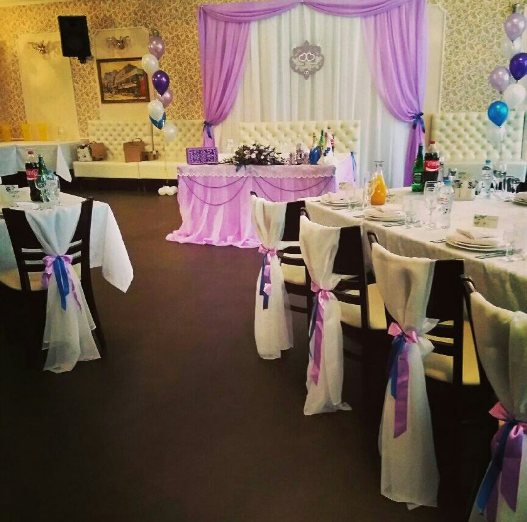 Свадебный декор&nbsp;Оформление зала на свадьбу в Одинцово от студии декора "Dream art" : 