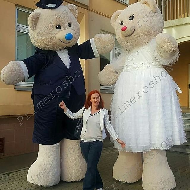 Свадебные Мишки&nbsp;Ходулисты на свадьбу : 