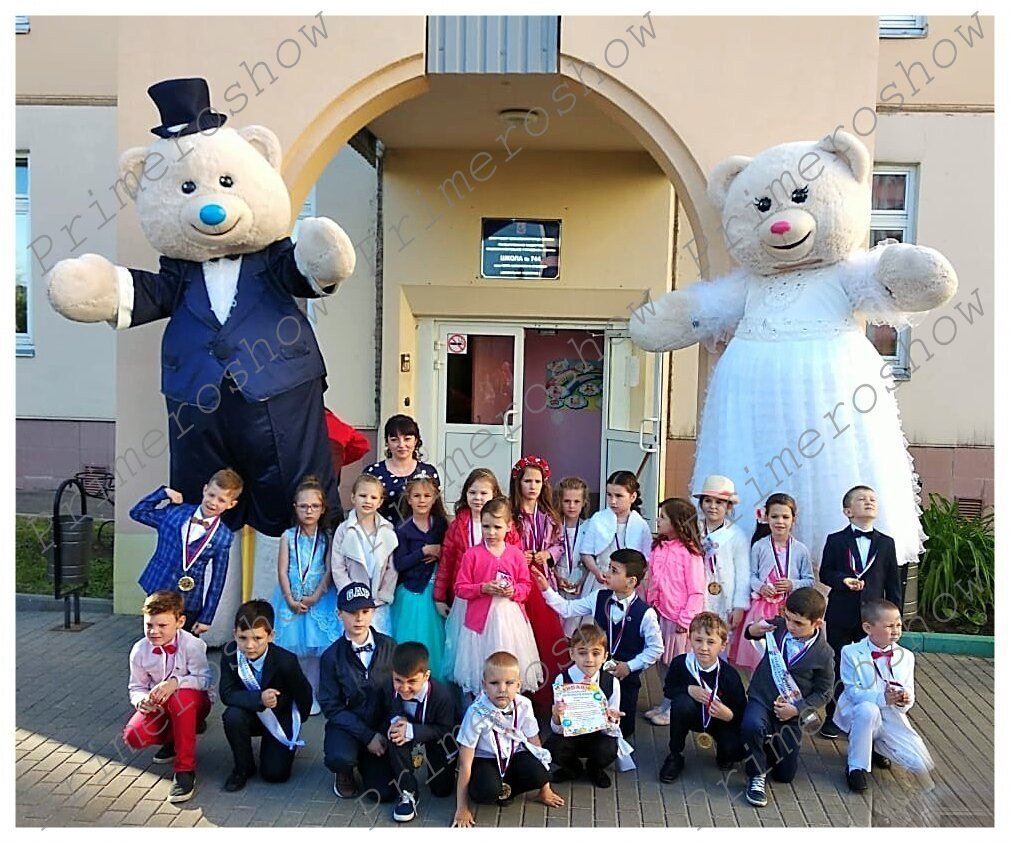 Свадебные Мишки&nbsp;Ходулисты на свадьбу : 