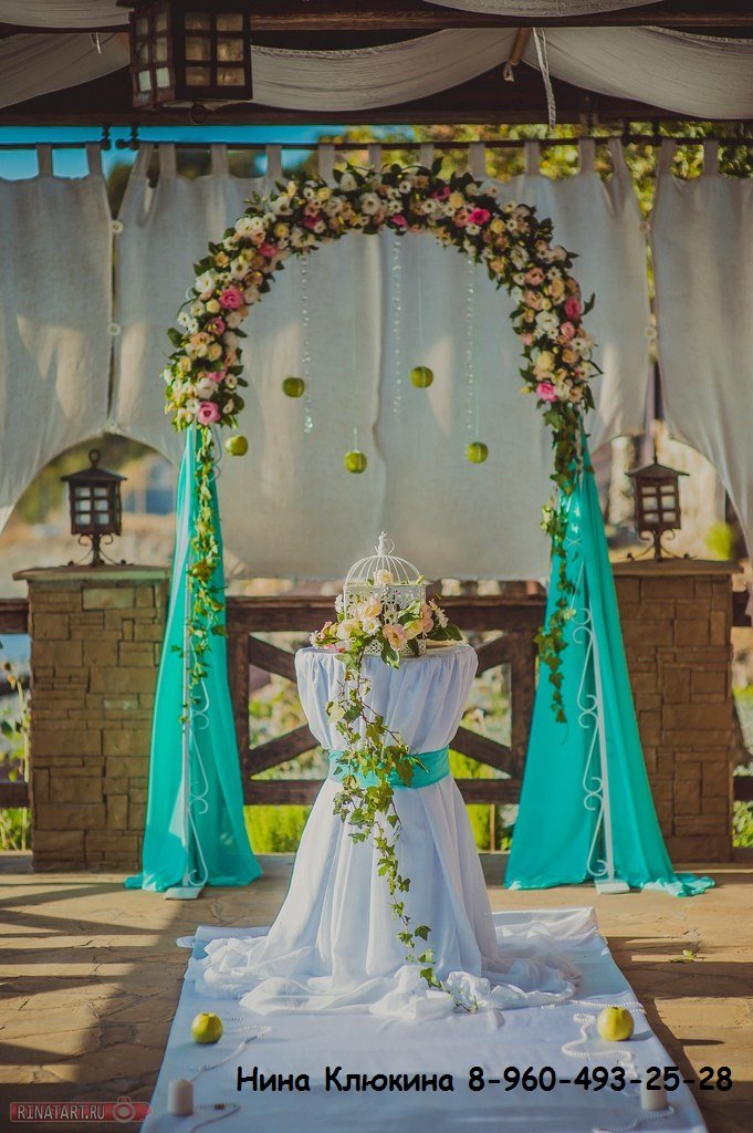 выездная регистрация&nbsp;декор и флористика : 