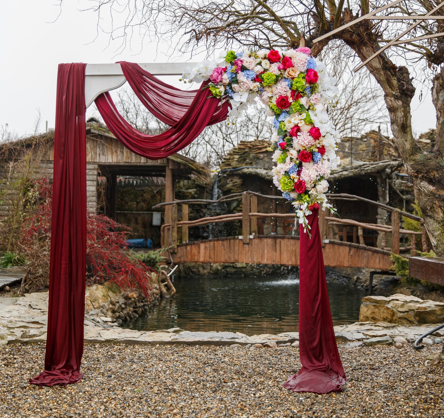 выездная регистрация&nbsp;декор и флористика : 