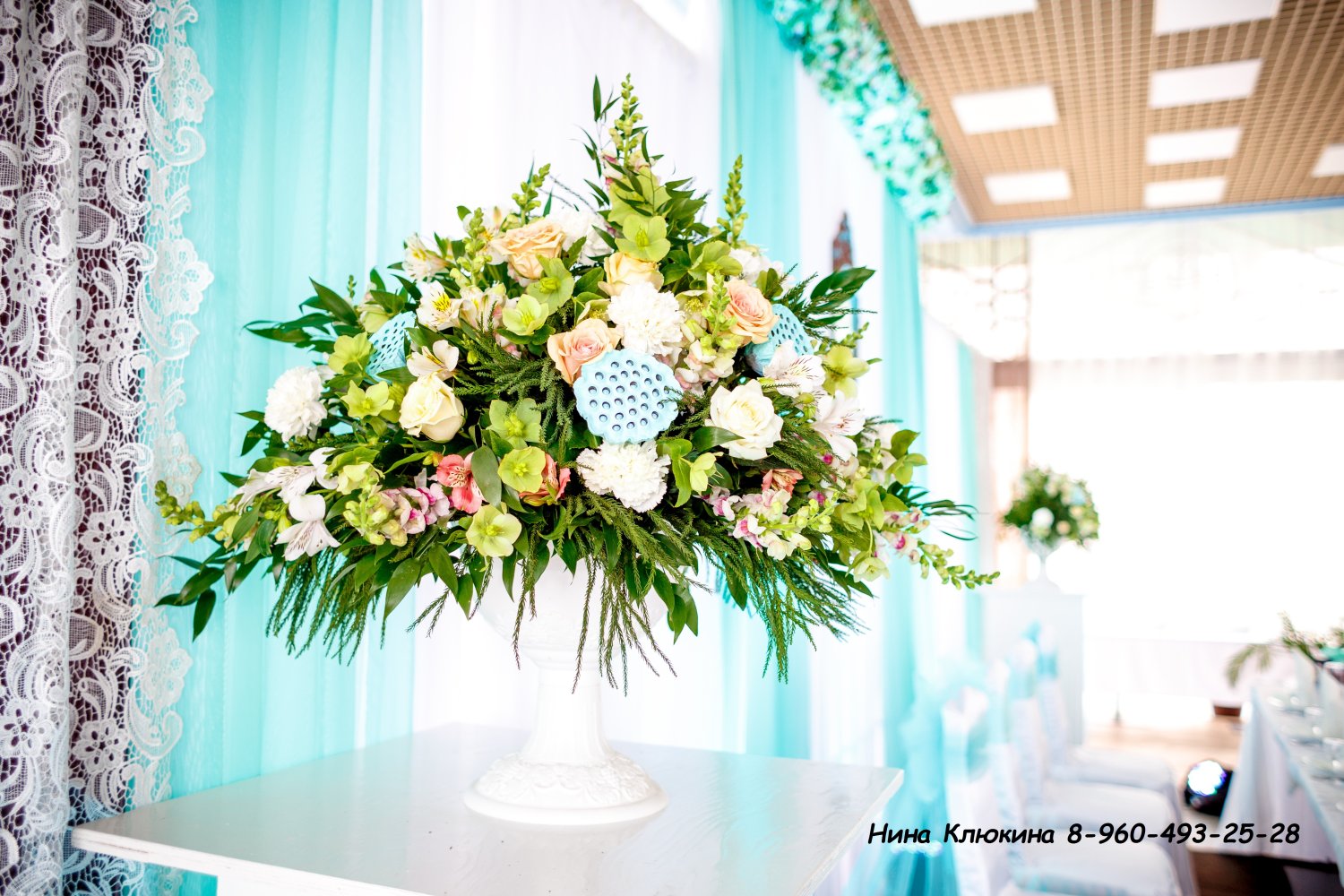 Оформление банкетного зала&nbsp;декор и флористика : 