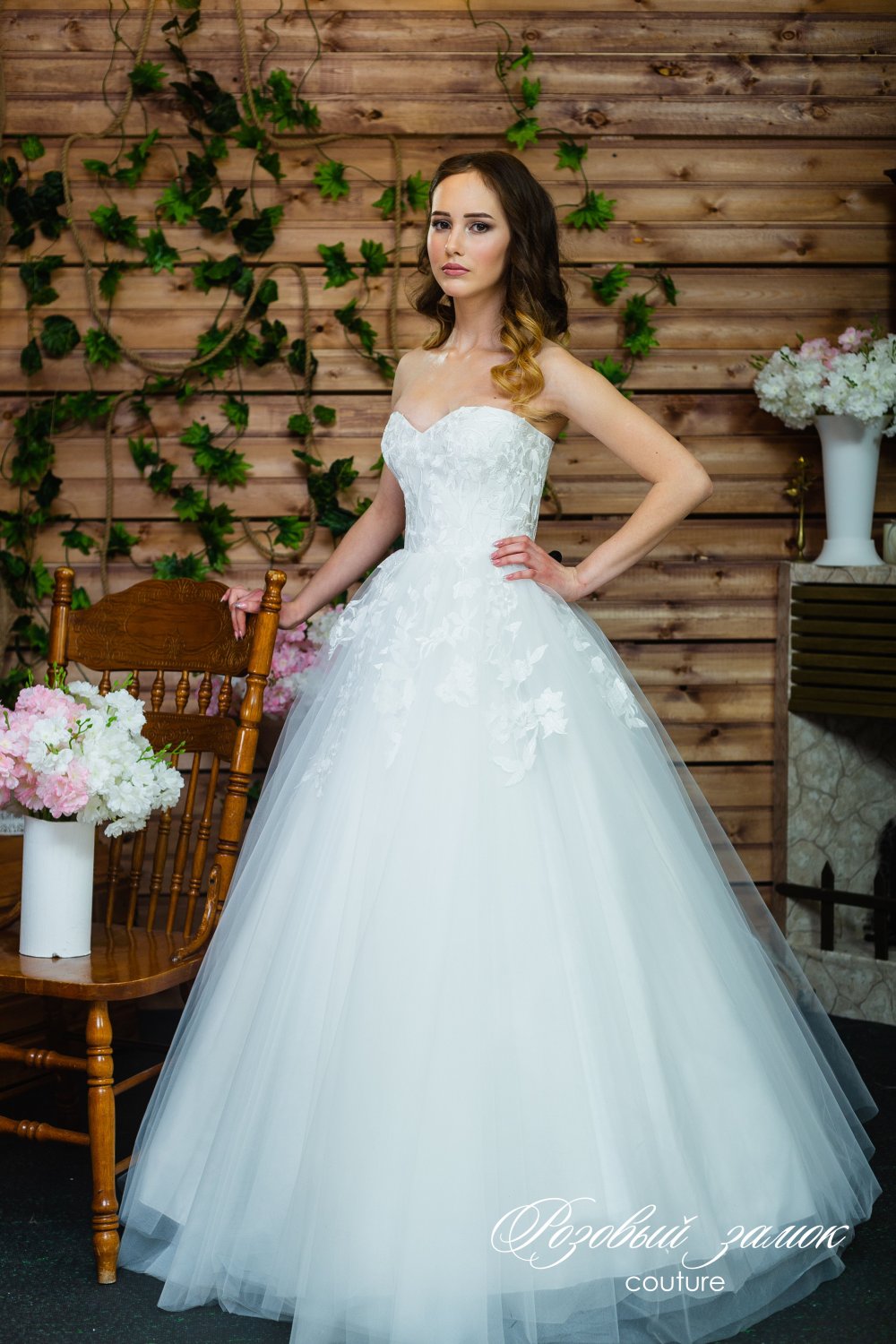 Свадебное оформление свадебного зала&nbsp;Розовый замок : 