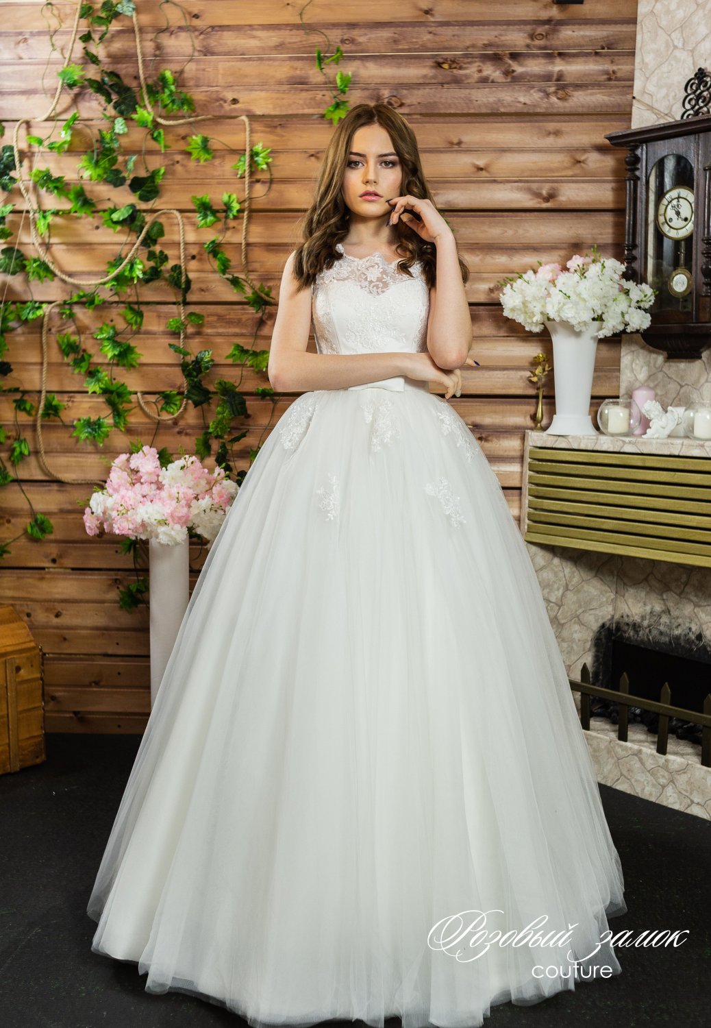 Свадебное оформление свадебного зала&nbsp;Розовый замок : 