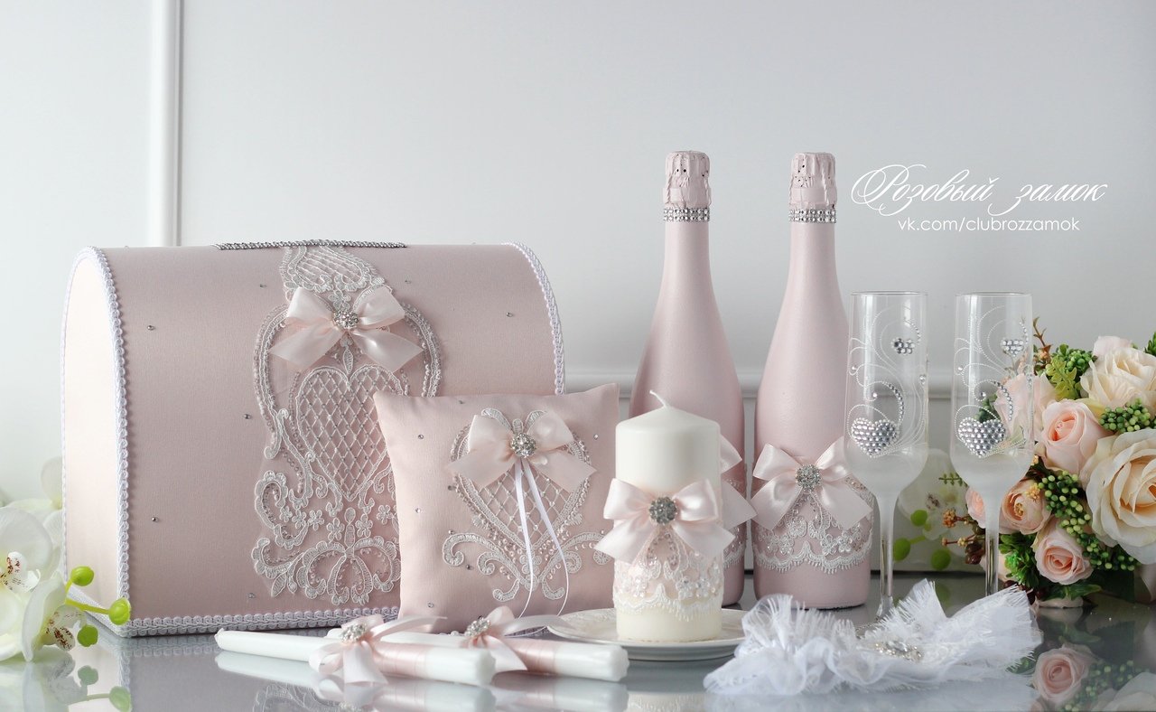 Свадебное оформление свадебного зала&nbsp;Розовый замок : 