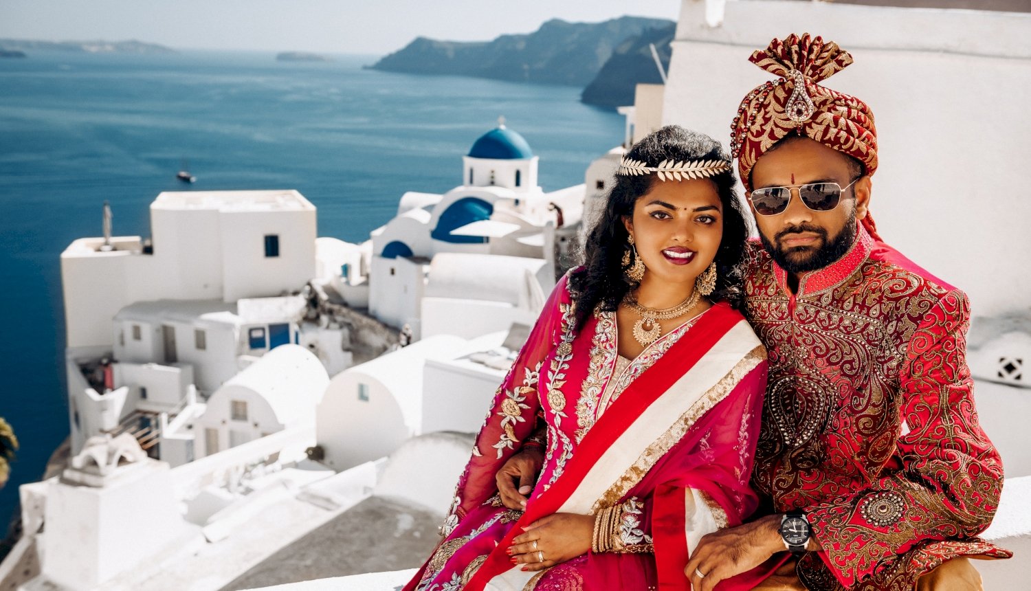 Портфолио&nbsp;Сказочные свадьбы на Санторини (Греция). Организатор «Свадебное Агентство Юлии Веселовой» : 