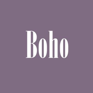 логотип Boho, Свадебный салон